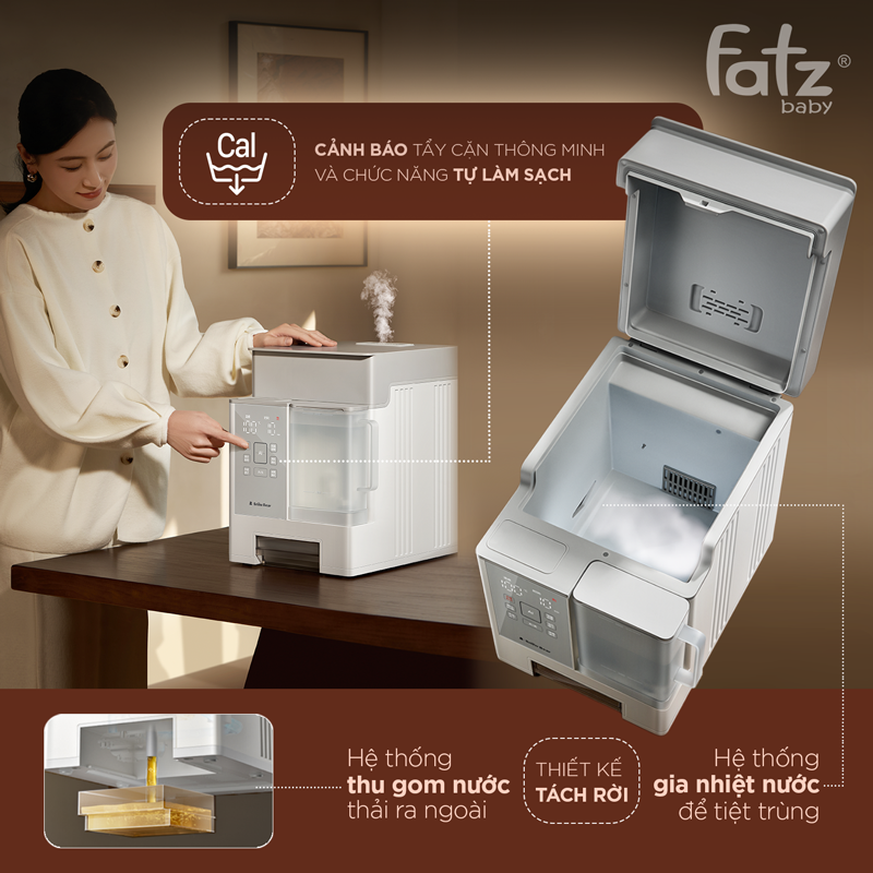 Máy tiệt trùng hơi nước sấy khô khử khuẩn thông minh công nghệ Anion e-STEAMPRO 1 FB4929BT 35 May tiet trung hoi nuoc say kho khu khuan thong minh cong nghe anion e steampro 1 5 800